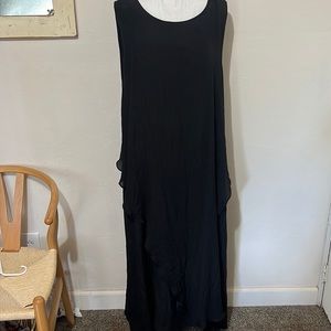 Black plus size Maxi